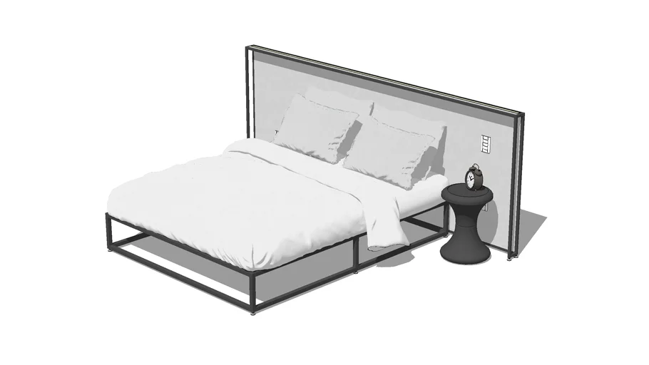 Cama, Base de Cama e Cabeceira Industrial/ Serralheria