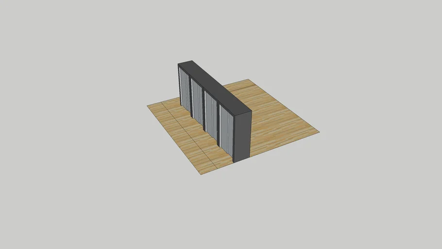 Empty elevator floorplan