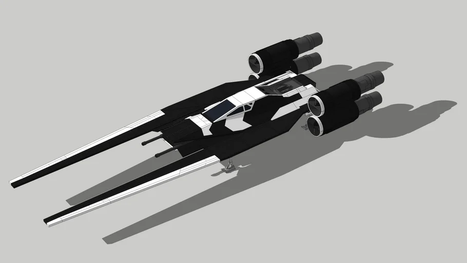 Incom UT-60D U-Wing Transport | 3D Warehouse