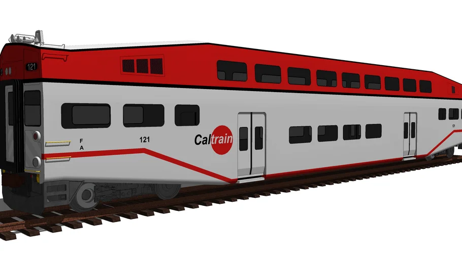 Bombardier Bi-Level Cab Car (Caltrain)
