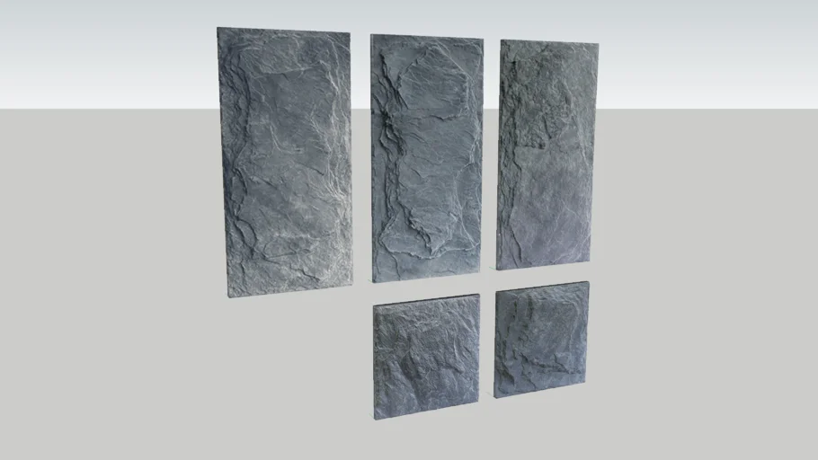 Tấm Ốp Tường Đá Slate PU 3D Siêu Nhẹ DBS1 110.55 DBS2 55.55
