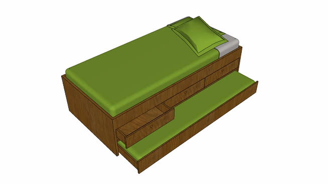 Storage bed
