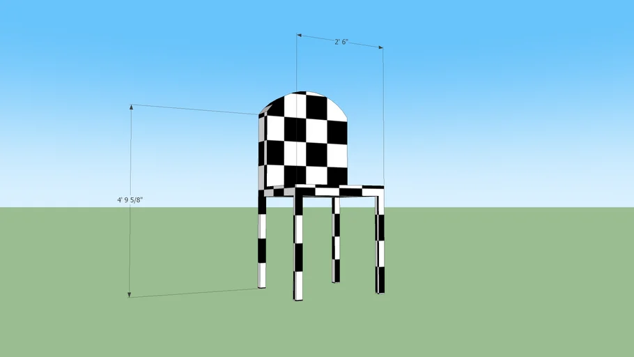 Modified Chair | 3D Warehouse