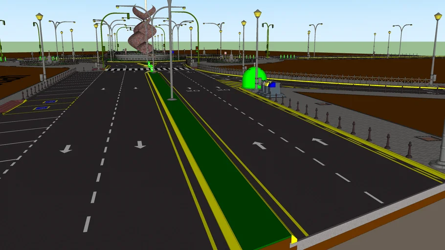 Roundabout | 3D Warehouse
