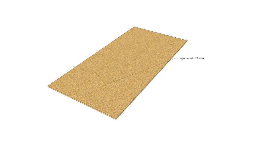 Panel aglomerado