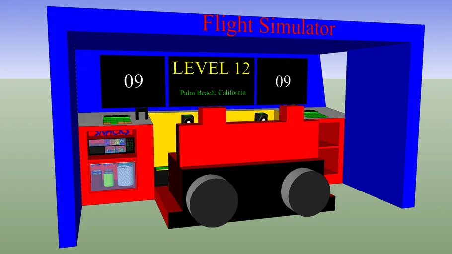 Flight Simulator Machine