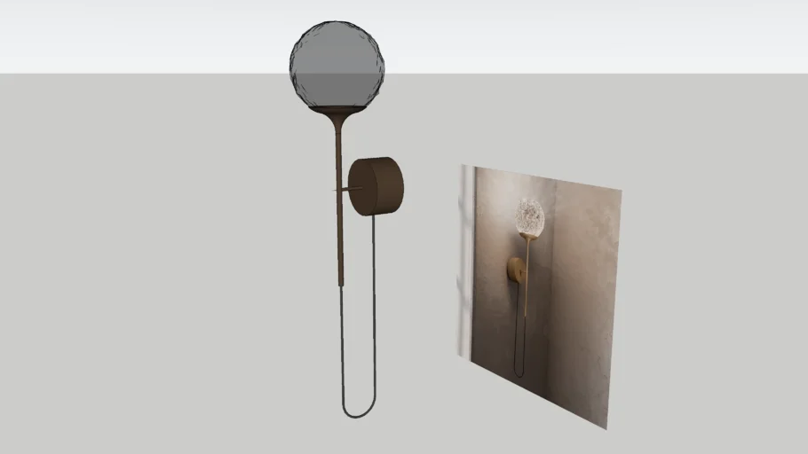 Icone Cristalglob wall lamp