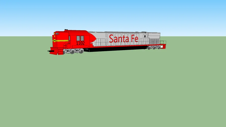 Super Santa Fe Train