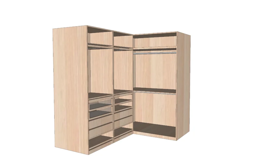 Dressing angle PAX Ikea