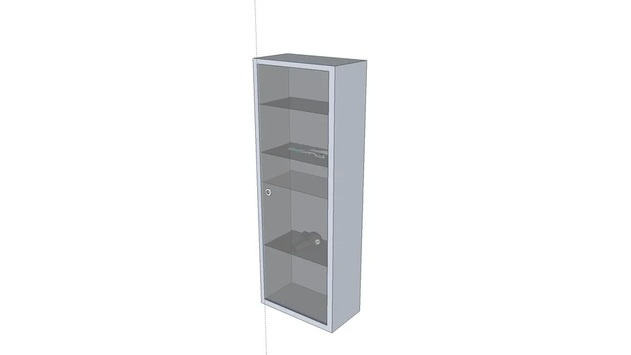 Medicine cabinet right IKEA 270x150x750mm