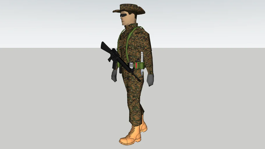    soldado kaibil de guatemala 