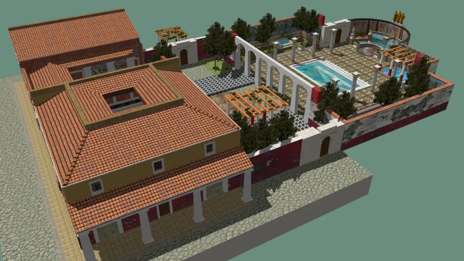 ancient roman villa