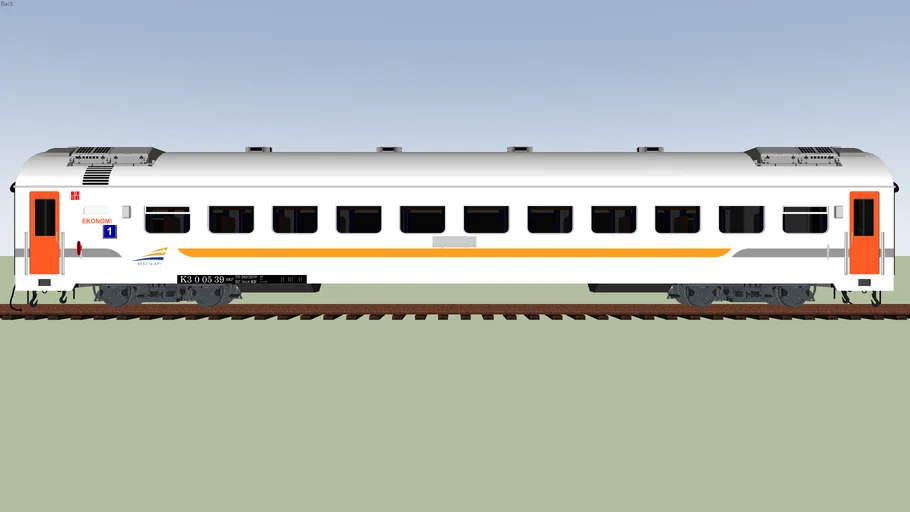 Kereta Ekonomi Retrovit Mild New Livery