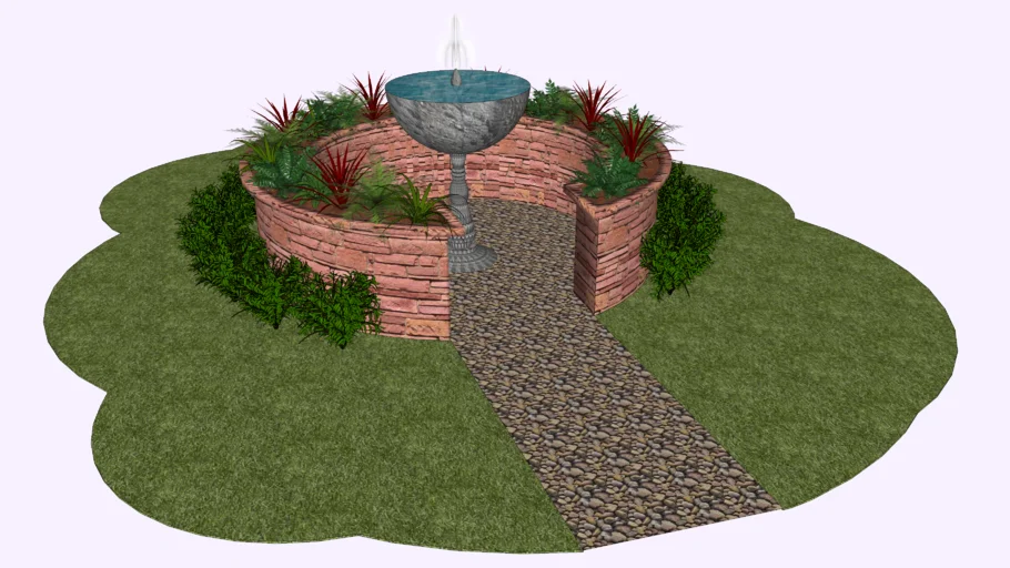 Fonte de jardim