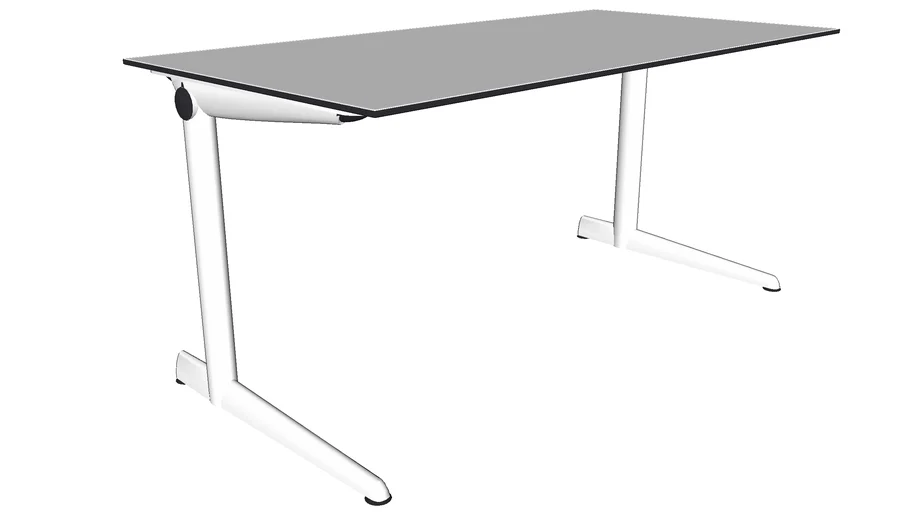 Ahrend 500 desk C-leg 160x80