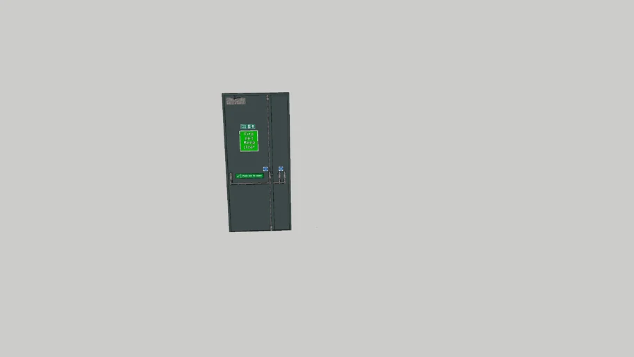 Fire Exit Door