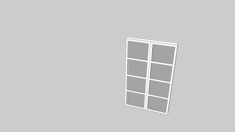 Pintu Geser 2x 60cm (sliding door)