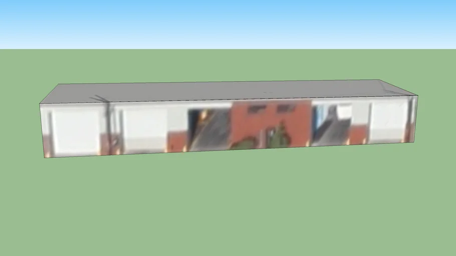 波特兰俄勒冈州美国的建筑模型