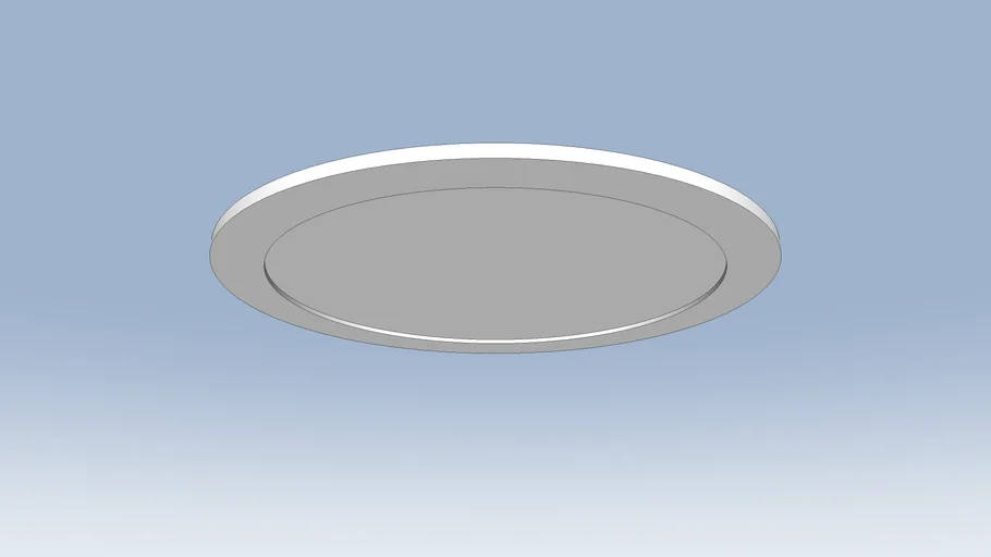 Plafon de embutir 22cm