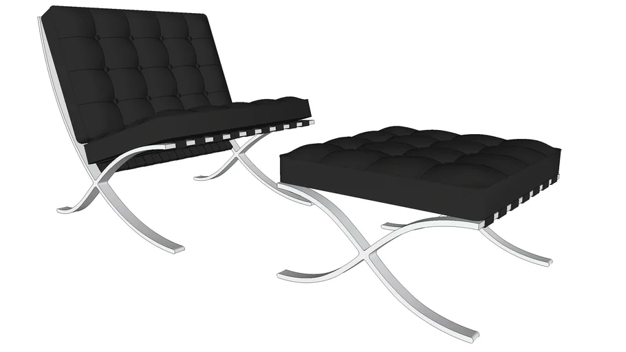 Barcelona Chairs A（巴塞罗那椅A）
