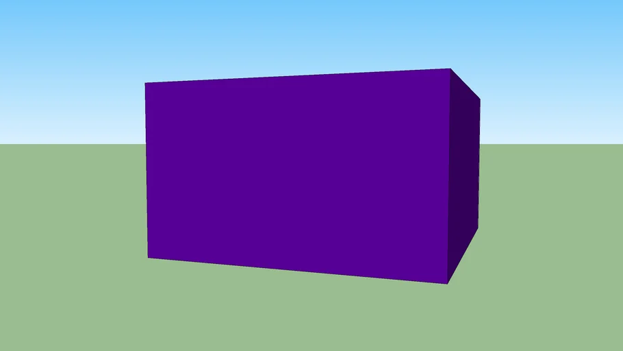 a pretty purple box