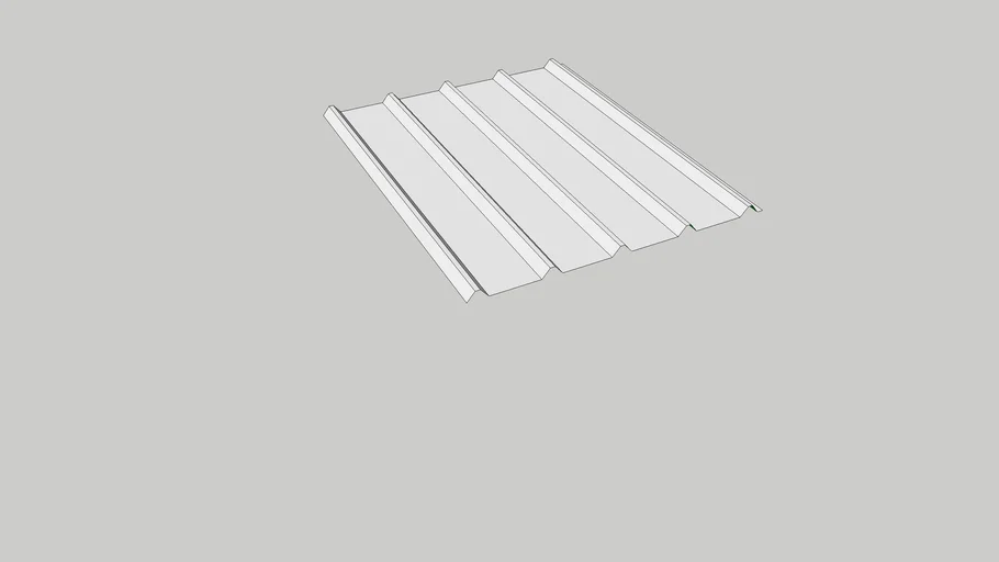 Lamina Troquelada E-76 para techo