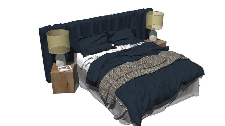 Double bed