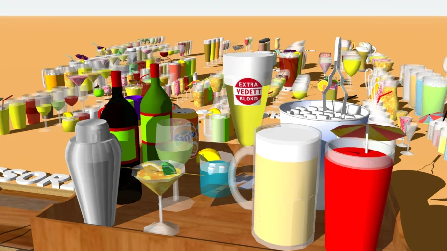 drinking glass props