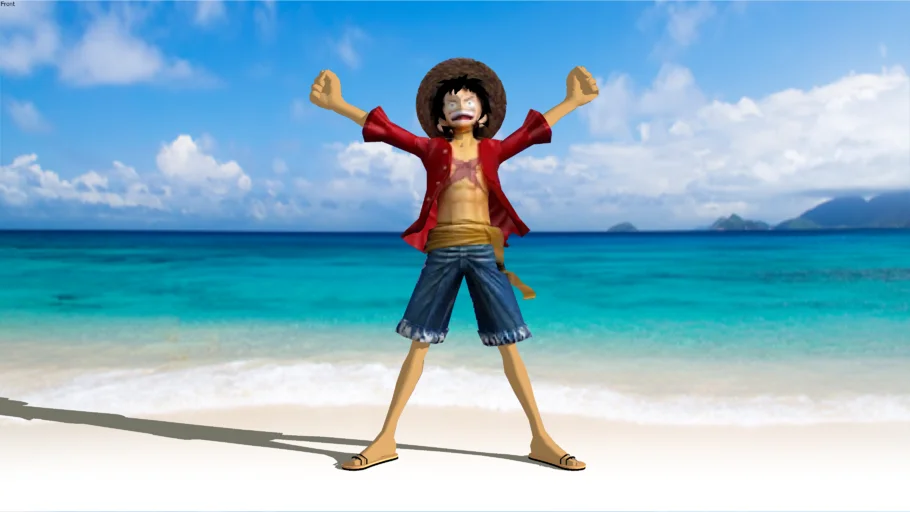 3D Monkey D Luffy