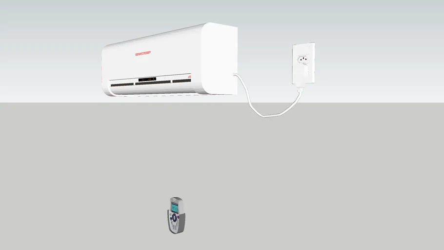 Ar condicionado Split com controle