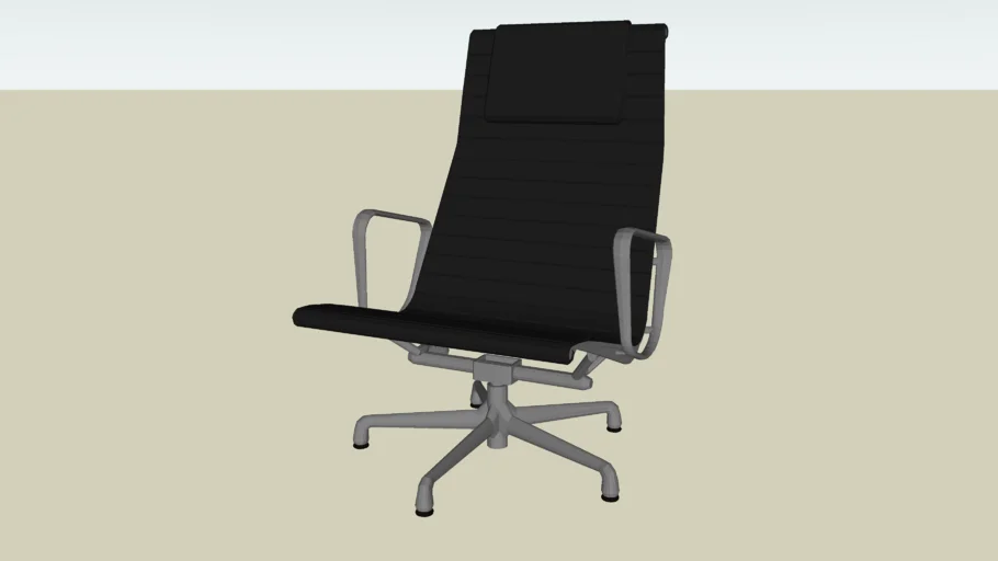 Eames Aluminum Lounge Chair