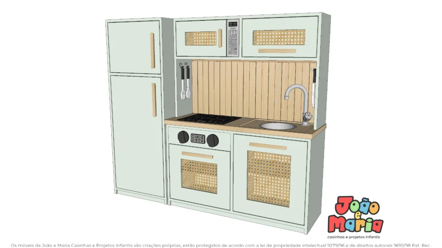 Cozinha Infantil - Vicky - Mint
