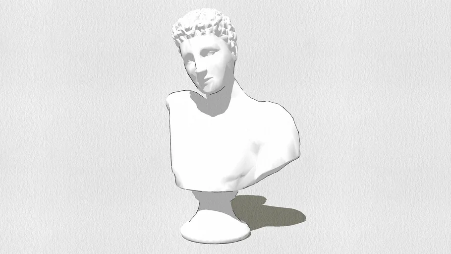 Escultura Busto Masculino 02