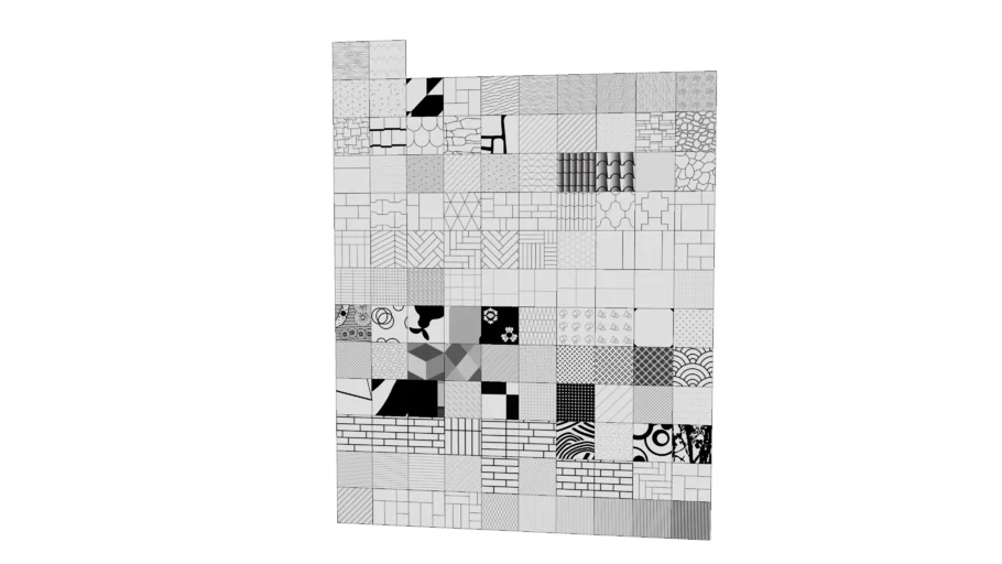 SketchUp Patterns Material Collection