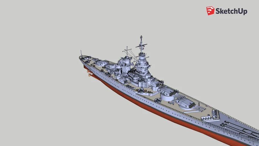 Alsace Battleship