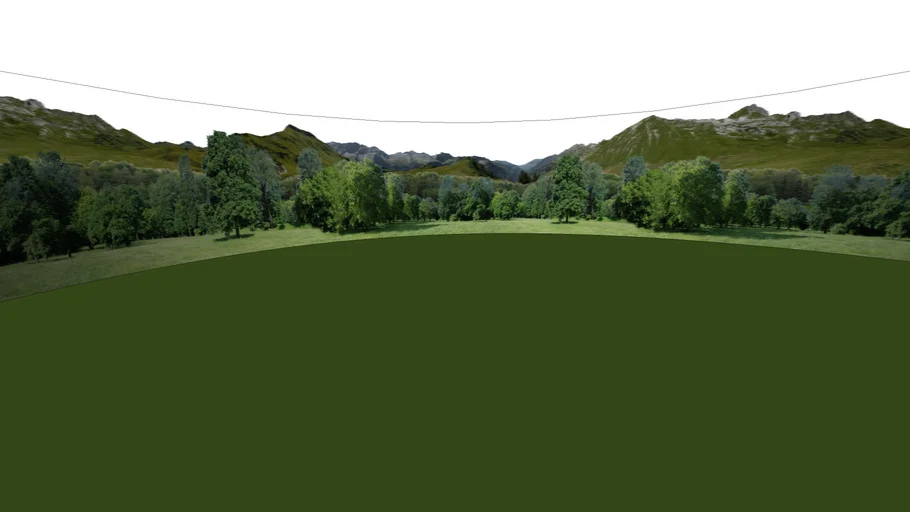 Background (tree+forest+mountain)