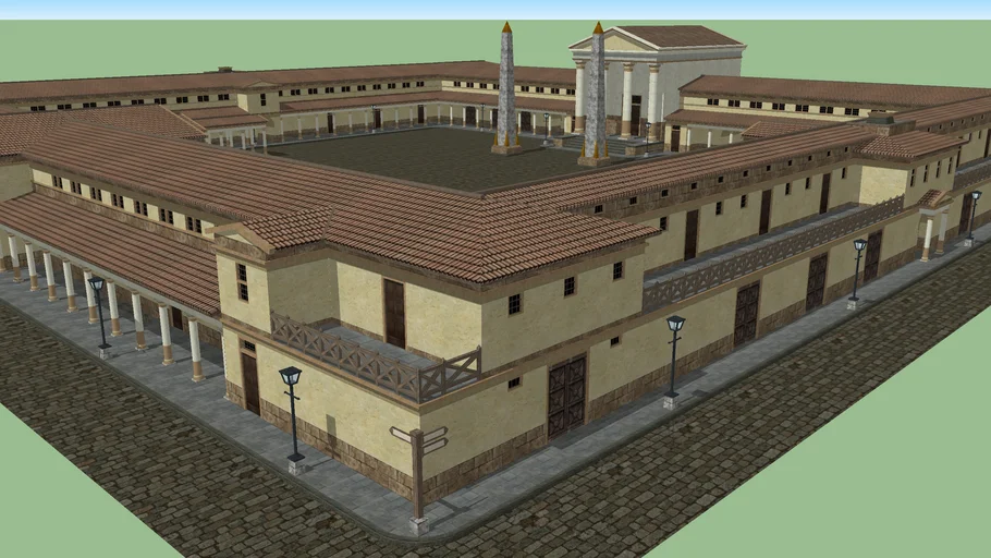 Forum der Stadt Yvaleena