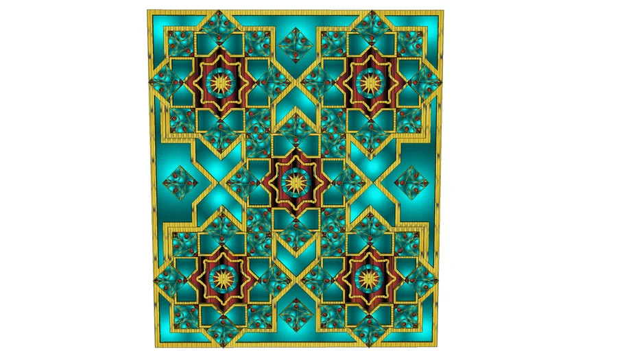 Islamic Art Design Tessellation 