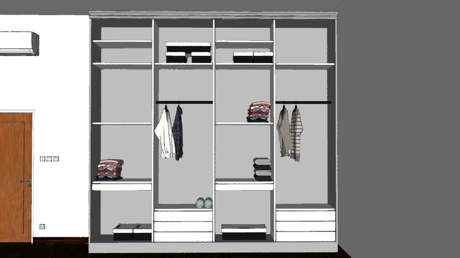 Desain Lemari Pakaian