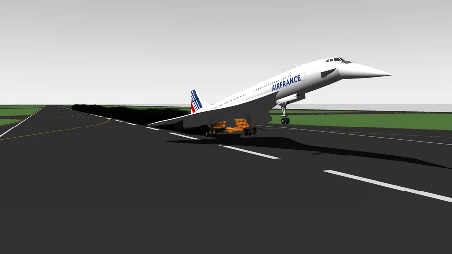 Air France BAC Concord Flight 4590 [F-BTSC]
