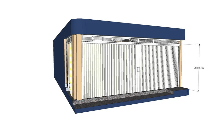 Folding gate Pintu Harmonika
