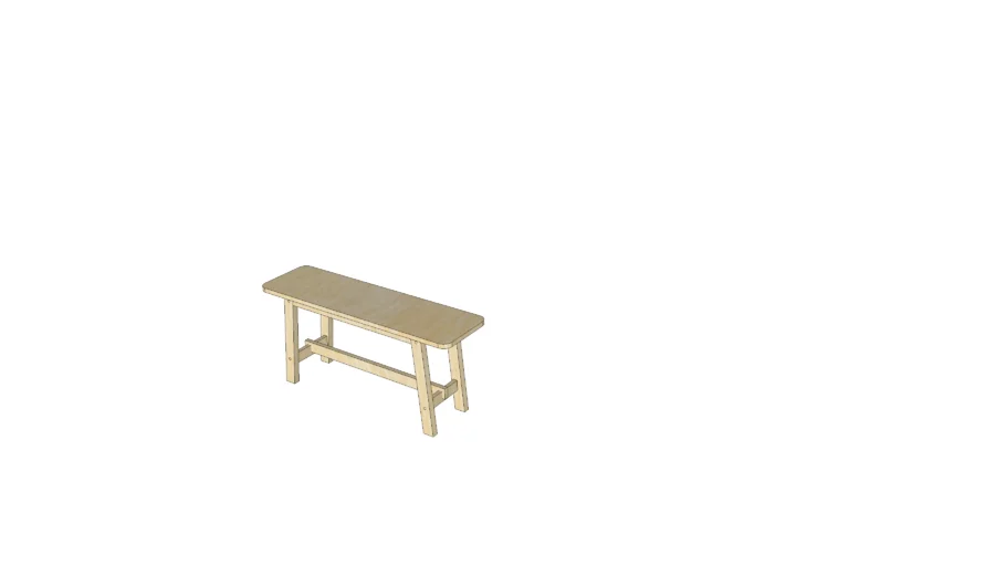 NORRAKER bench IKEA