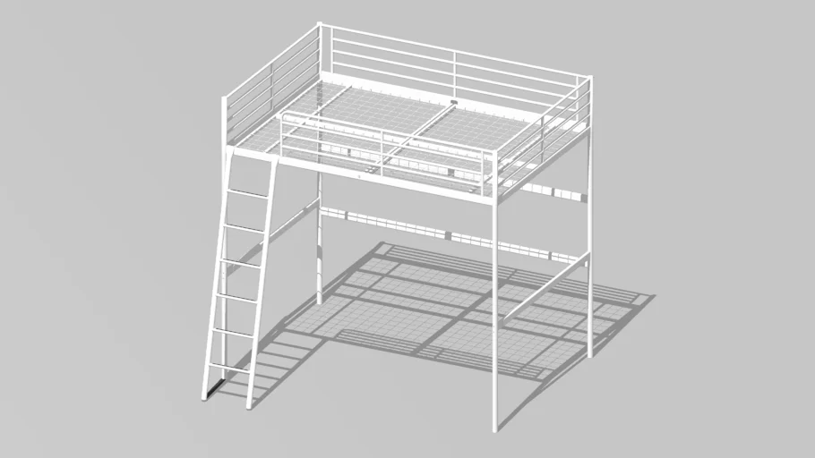 IKEA Tromsö Loft Bed Frame