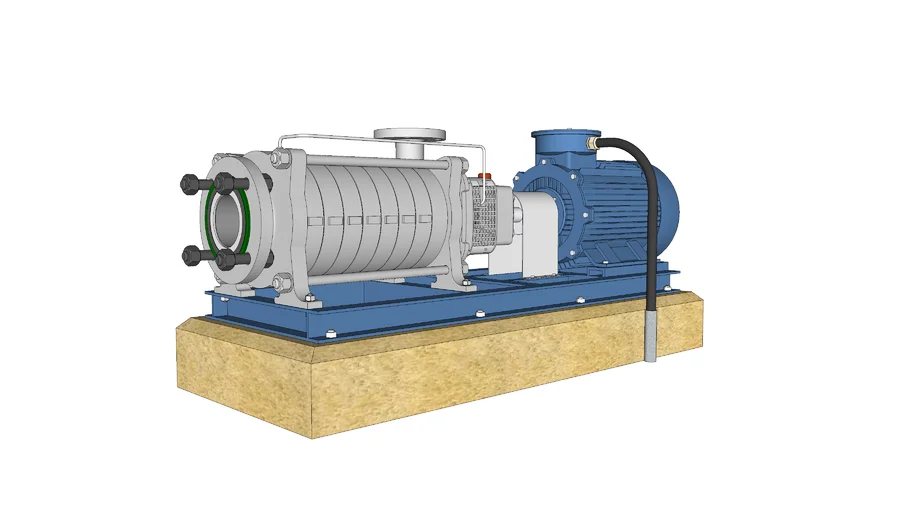 Multistage centrifugal pump