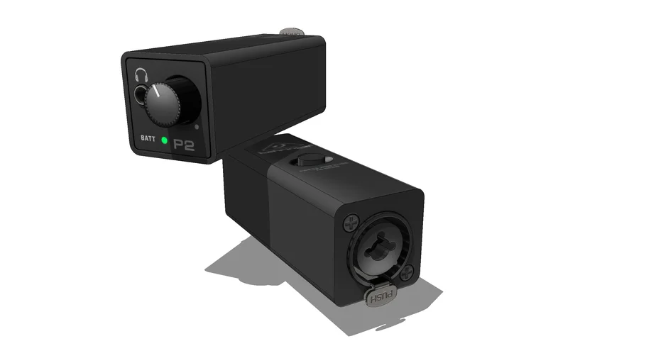 Behringer P2, Ultra-Compact Personal In-Ear Monitor Amplifier