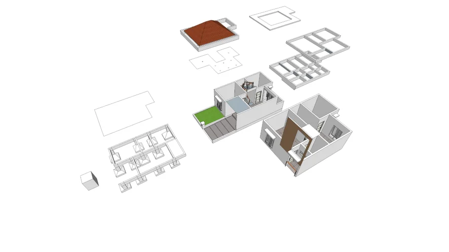 cluster pinang | 3D Warehouse