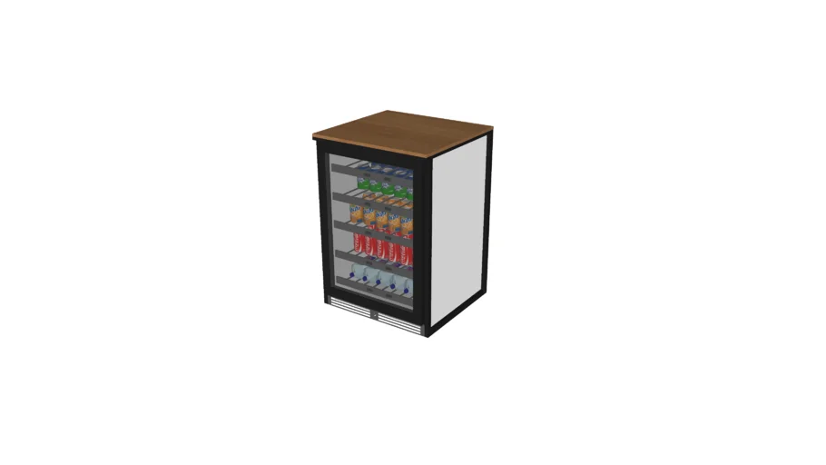 INDUSTRIAL STYLE FRIDGE UNIT | 3D Warehouse