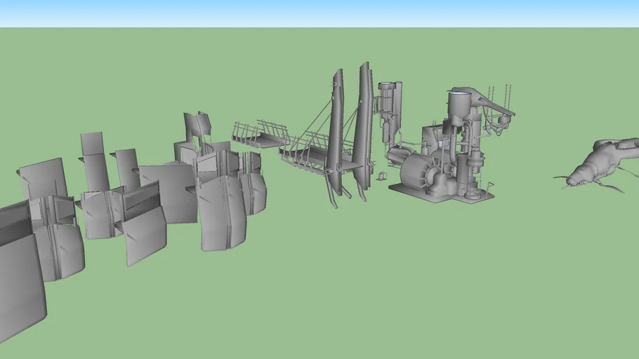 A large collection of Half-Life 2 models