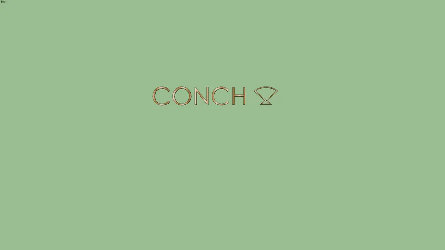 Logomarca Conch Moda Praia