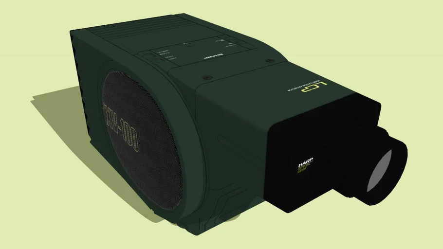 SHARP LCD Projector XV-100Z (1989:Japan)